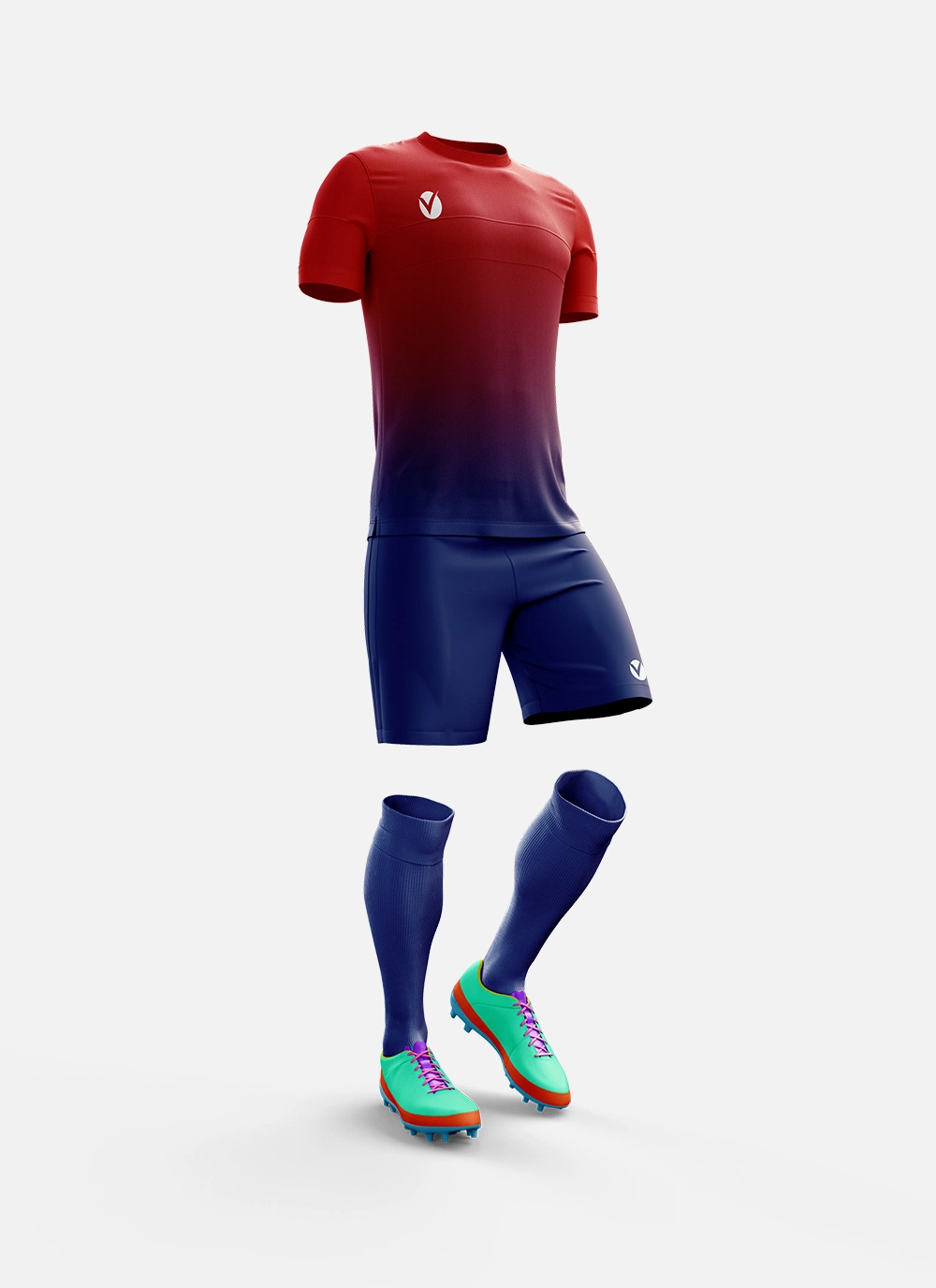 Polyester Fashion Soccer Practice Uniform for Team