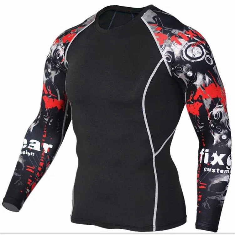 Customized Design MMA Rash Guard Bjj Rashguard