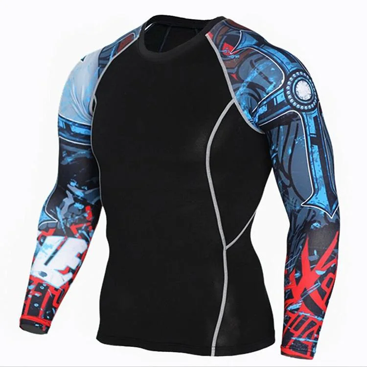 Customized Design MMA Rash Guard Bjj Rashguard