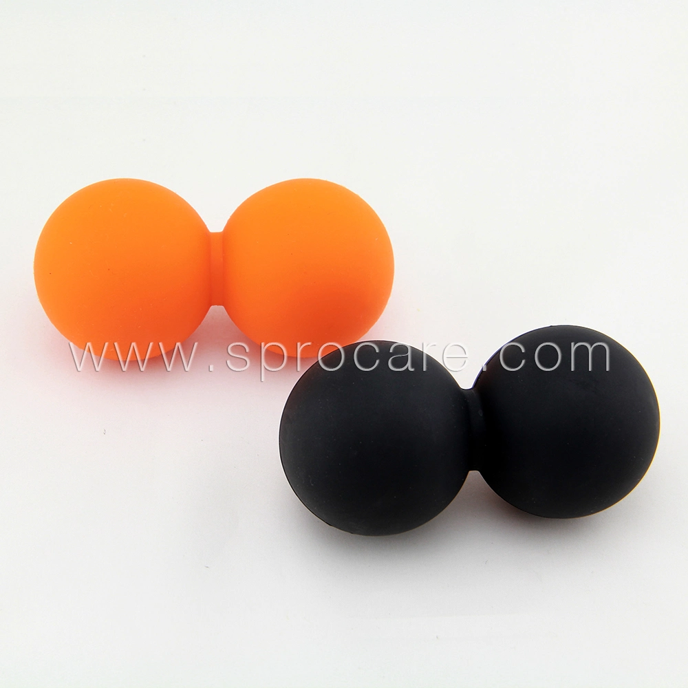 Peanut Massager Ball, Double Lacrosse Massage Ball & Mobility Ball Massager for Physical Therapy - Deep Tissue Massage Tool