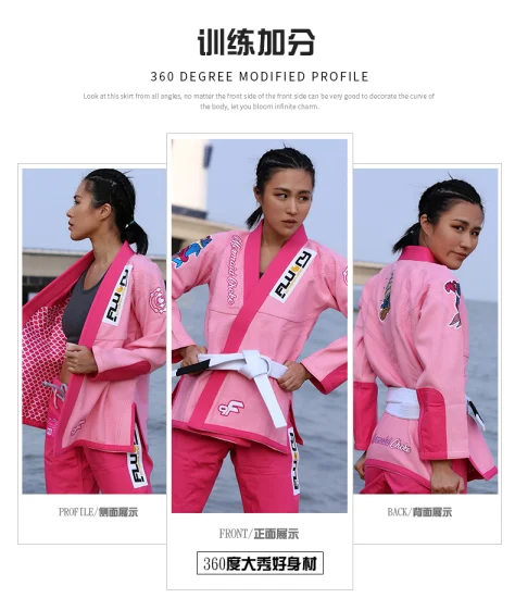 Nuevo diseño personalizado 100% poliéster ropa de lluvia para entrenamiento uniforme de kimonos Bjj Judo Jiu Jitsu Gi