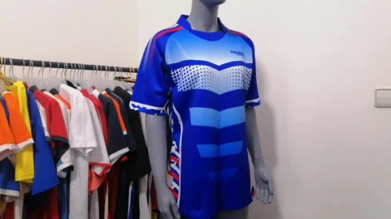 Uniformes de rugby de Escocia de fábrica de camisetas de alta calidad y MOQ bajo